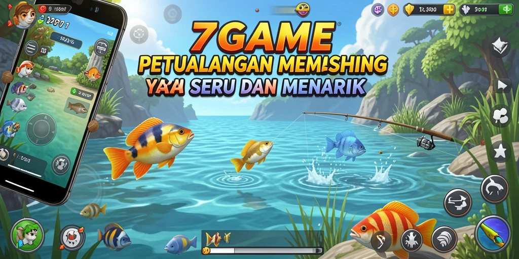 Tangkapan ikan yang memukau dalam gameplay 7GAME.
