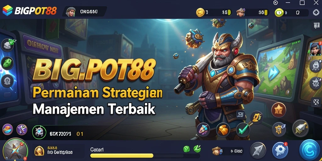 Tampilan gameplay menakjubkan dari BIGPOT88 yang menarik.