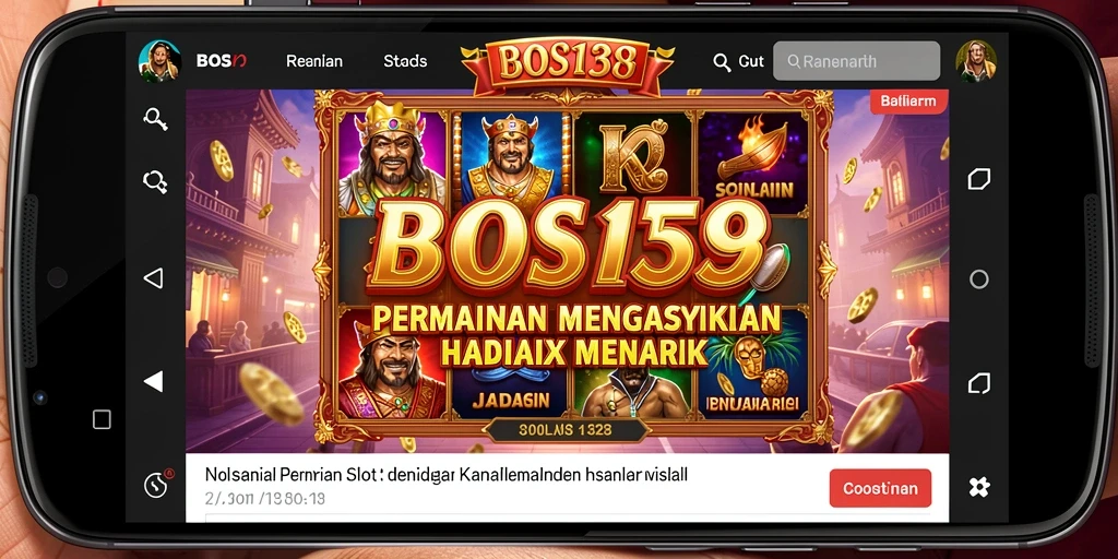 Tampilan gameplay slot yang menghibur dan penuh warna.