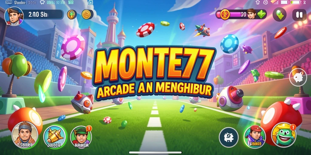 Screenshot gameplay <strong>MONTE77</strong> menampilkan aksi seru dan grafis yang memukau.
