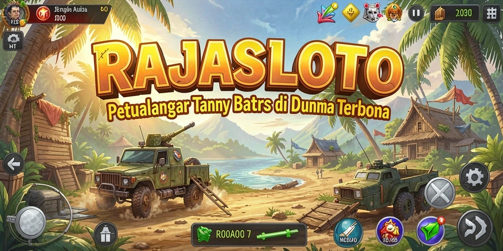 Tampilan mendalam dunia terbuka di RAJASLOTO.