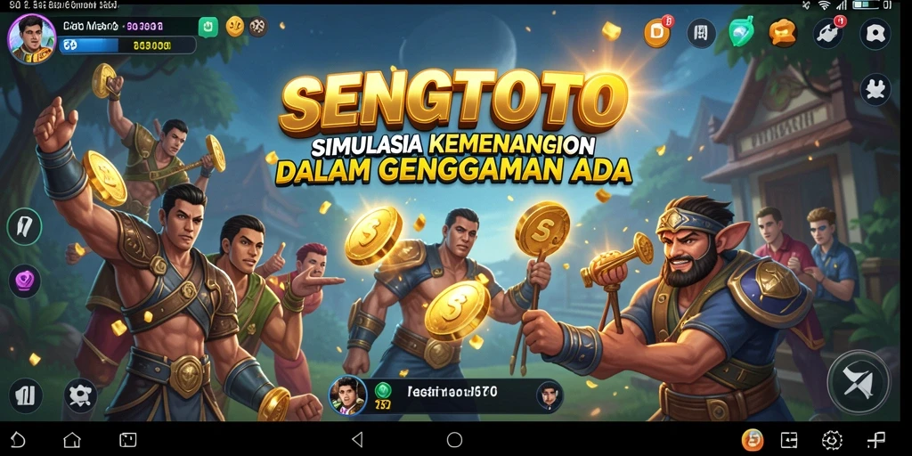 Tampilan gameplay SENGTOTO yang menarik dan interaktif.