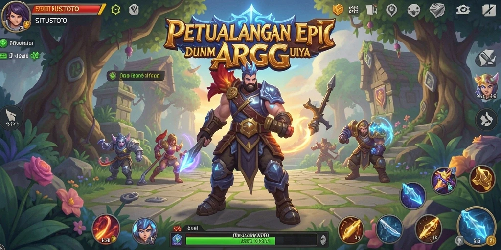Tampilan aksi seru dalam gameplay SITUSTOTO yang menantang.