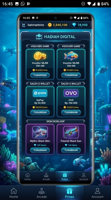 Informasi detail aplikasi yang tampil di batmantoto.